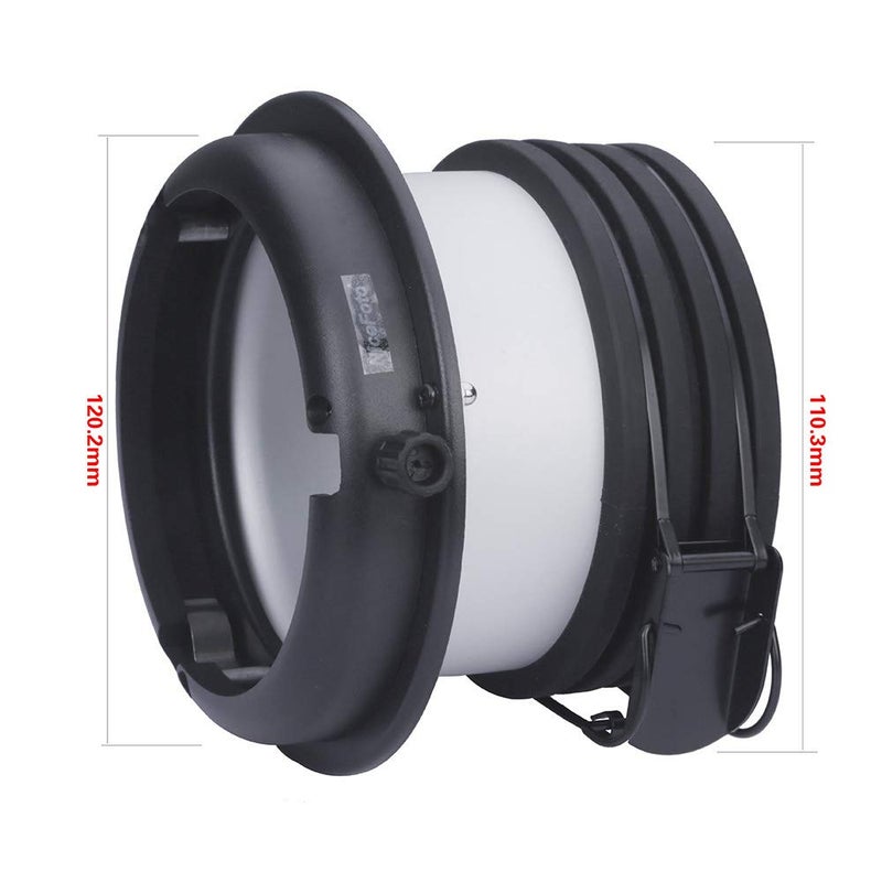 NiceFoto SN-27 Profoto to Bowens Mounts Speedring Adapter Converter for Profoto B10 A1 Studio Flash - Image 2